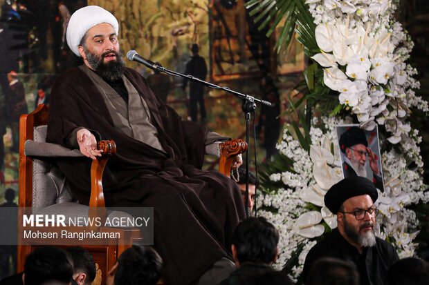 مراسم چهلمین روز شـــهادت رهبر انقلاب