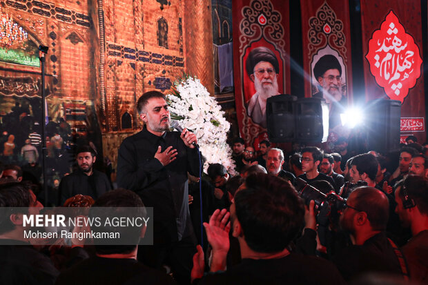 مراسم چهلمین روز شـــهادت رهبر انقلاب