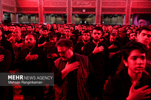 مراسم چهلمین روز شـــهادت رهبر انقلاب