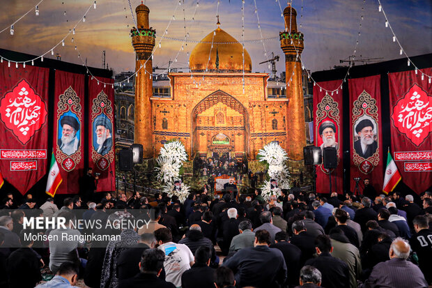مراسم چهلمین روز شـــهادت رهبر انقلاب