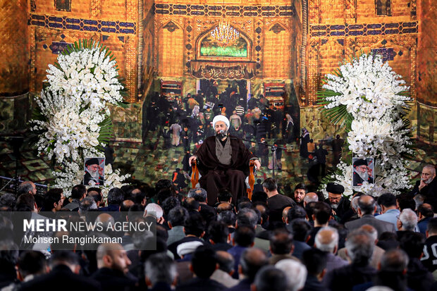 مراسم چهلمین روز شـــهادت رهبر انقلاب