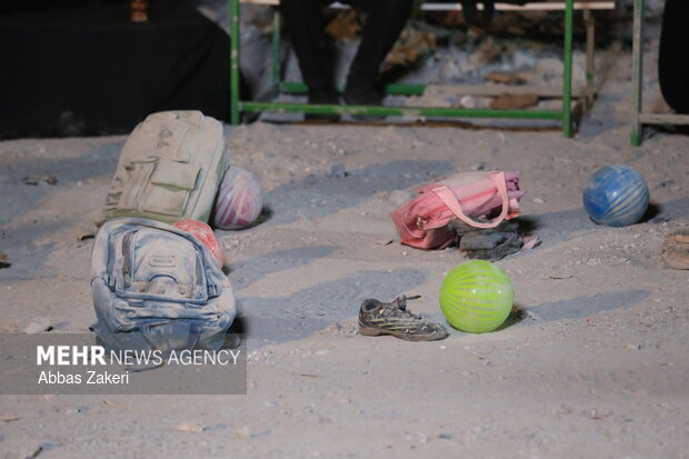 مدرسه شجره طیبه میناب سند جنایت آمریکا