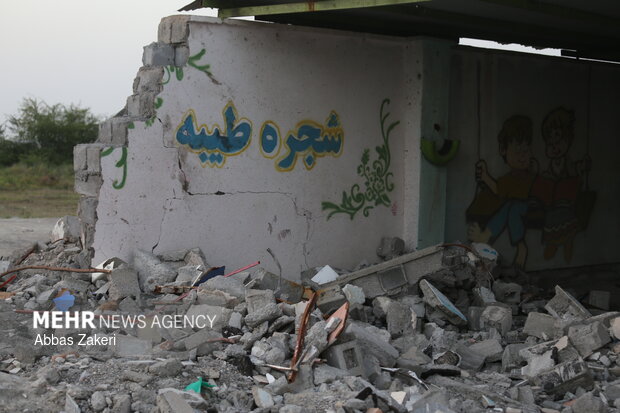 ۶۴ مدرسه در هرمزگان بر اثر حملات دشمن آمریکایی-صهیونیستی آسیب دیده است