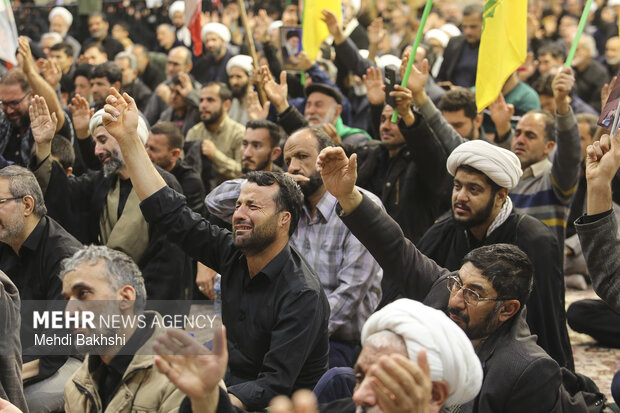 چهلم رهبر شهید در حرم حضرت معصومه(س)