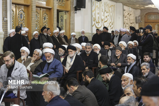 چهلم رهبر شهید در حرم حضرت معصومه(س)