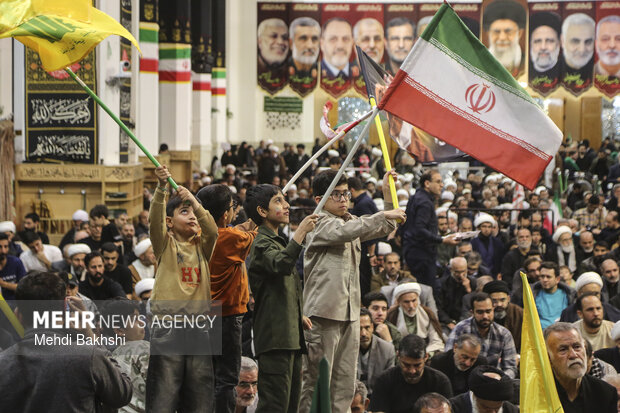 چهلم رهبر شهید در حرم حضرت معصومه(س)