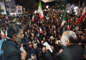 اجتماع مردم بردسکن در شب اربعین رهبر شهید امت 