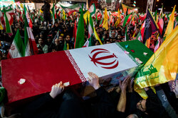 وداع با شهید مدافع امنیت «عرفان رماوندی» در خرمشهر