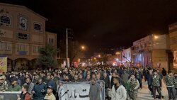 تجمع باشکوه مرزداران بیله سوار در شب چهلم