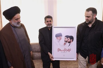 دیدار با خانواده شهیدان جابر و محمدجعفر بیات در پویش اول خانواده شهدا