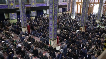 گرامیداشت اربعین شهادت قائد امت در مسجد روضه محمدیه یزد