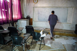 ABD-İsrail'in Şiraz'daki bir okula yönelik sladırısından fotoğraflar