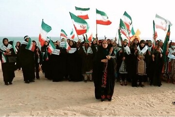 شیر زنان بلوچ «چابهار» برای ایران ایستاده‌اند