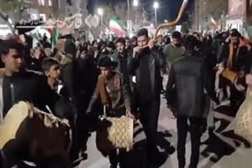 VIDEO: People in Torbat Heidarieh mourn Leader’s martyrdom