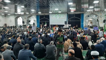 اجتماع بزرگ بیعت با رهبر انقلاب در کاشمر 