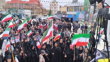 عزاداری دهدشتی ها در اربعین رهبر شهید انقلاب اسلامی