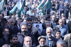لرستان در سوگ اربعین رهبر شهید