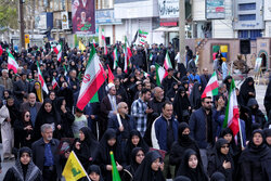 راهپیمایی محکومیت جنایات رژیم صهیونیستی-آمریکایی امروز در کرمانشاه