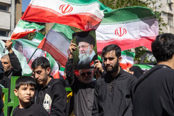 دسته عزاداری چهلم شهادت قائد امت در «ایرانشهر»