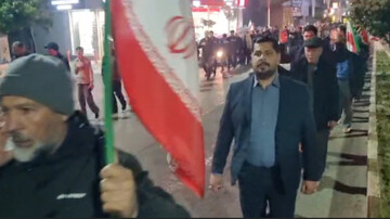 دسته روی اربعین شهادت قائد امت اسلامی در رامسر