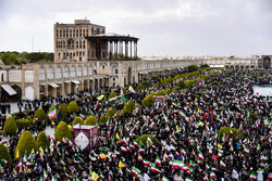 سوگواری اربعین رهبر شهید در اصفهان