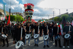 وێنەکانی چلەی ماتەمینیی ڕێبەری شەهید