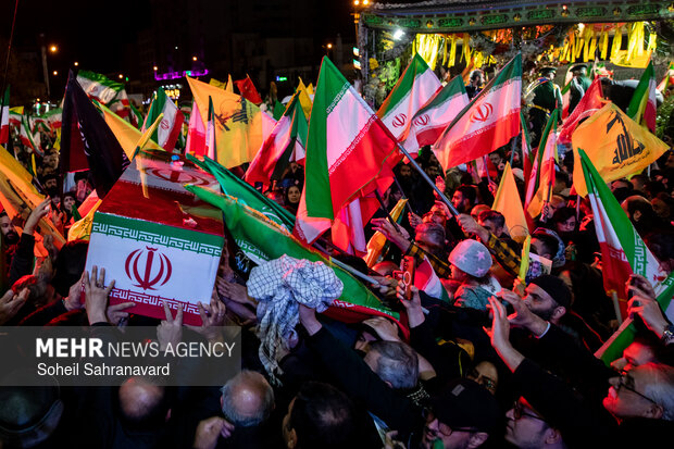 مراسم وداع با پیکر مطهر سردار رشید اسلام سرلشکر شهید مجید خادمی
