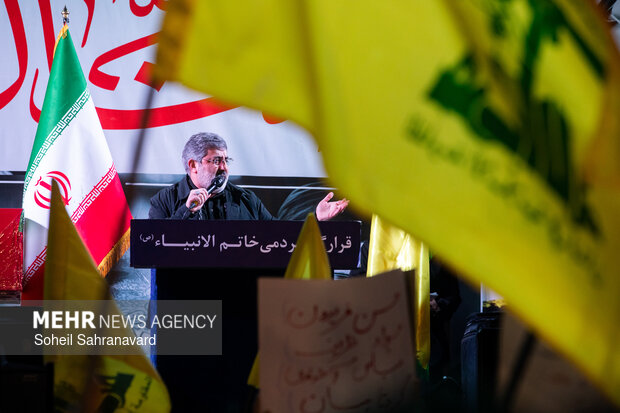 مراسم وداع با پیکر مطهر سردار رشید اسلام سرلشکر شهید مجید خادمی