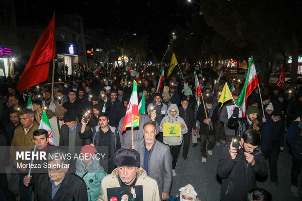 مراسم اربعین رهبر شهید امت در شهرکرد