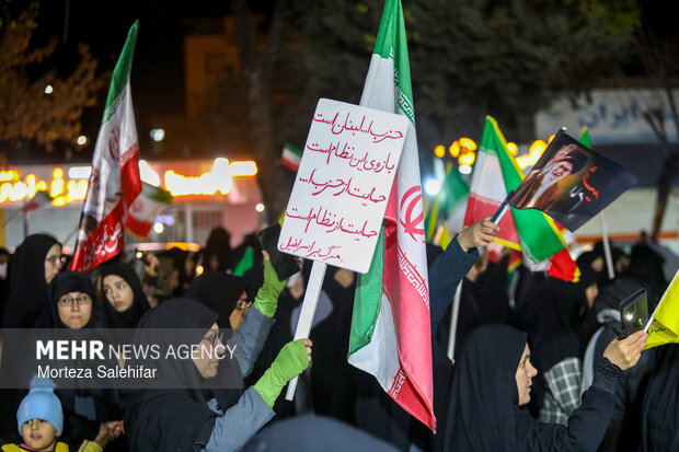 مراسم اربعین رهبر شهید امت در شهرکرد