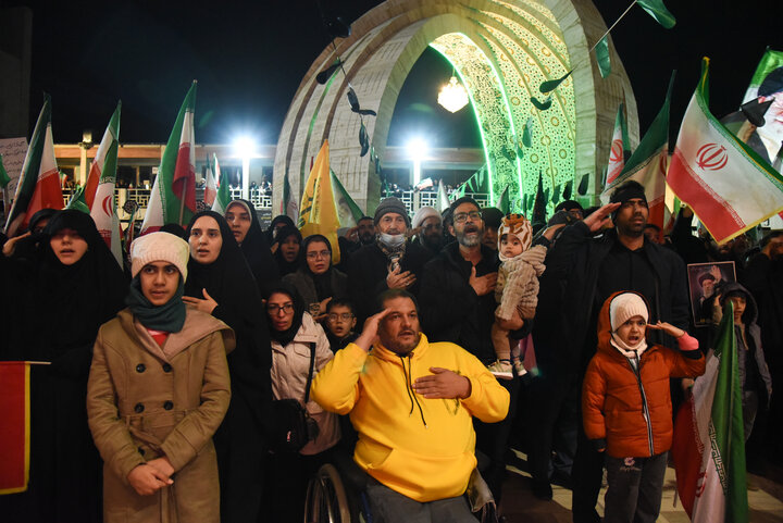 اربعین رهبر شهید در دانشگاه آزاد مشهد