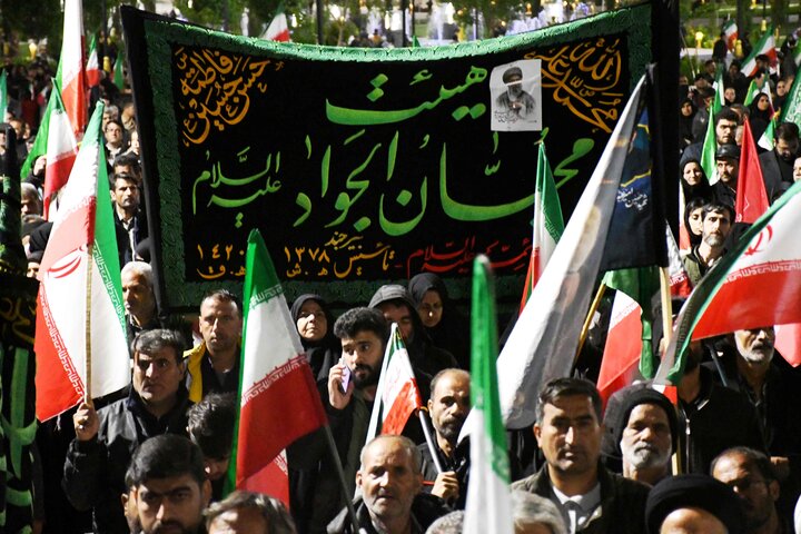 مراسم اربعین شهادت رهبر شهید در بیرجند