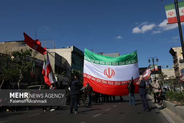 تهران در سوگ چهلمین روز شهادت رهبر شهید انقلاب اسلامی