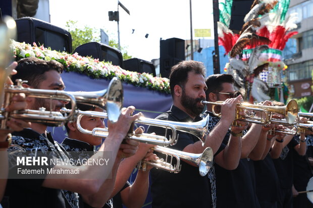 تهران در سوگ چهلمین روز شهادت رهبر شهید انقلاب اسلامی