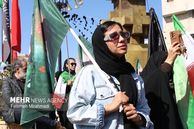 تهران در سوگ چهلمین روز شهادت رهبر شهید انقلاب اسلامی