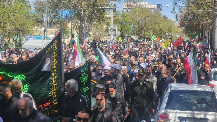 VIDEO: Mourning ceremony for Leader in Bojnurd