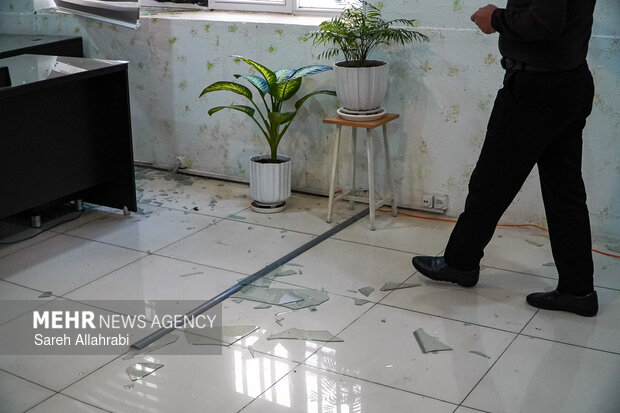 حمله دشمن به دبیرستان آل محمد شیراز