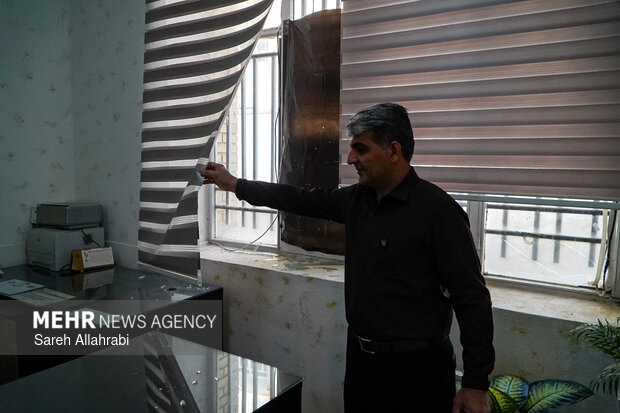 حمله دشمن به دبیرستان آل محمد شیراز