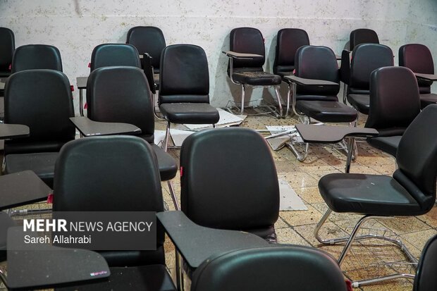 حمله دشمن به دبیرستان آل محمد شیراز