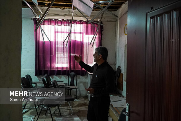 حمله دشمن به دبیرستان آل محمد شیراز