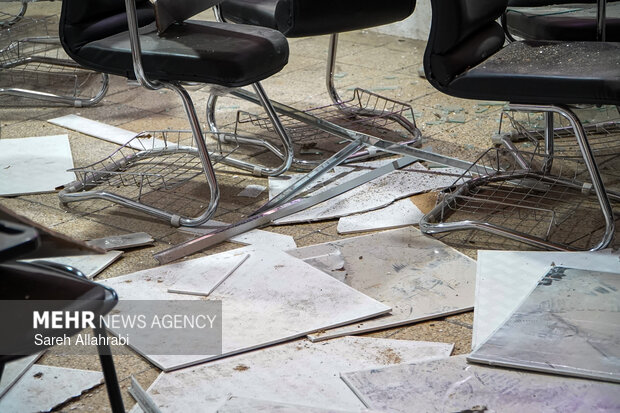 حمله دشمن به دبیرستان آل محمد شیراز