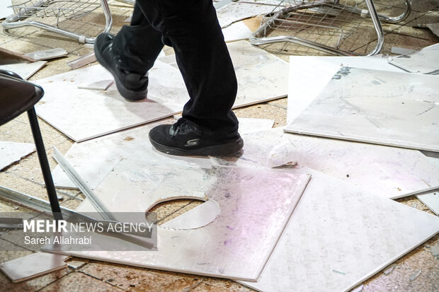 حمله دشمن به دبیرستان آل محمد شیراز