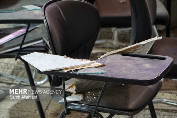 حمله دشمن به دبیرستان آل محمد شیراز