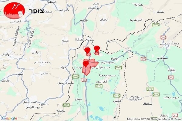آژیر مرگ در شمال فلسطین اشغالی/ موشک باران «کریات شمونه» و «المطله»