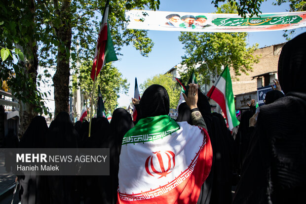 دسته‌ی عزای اربعین رهبر شهید در گرگان