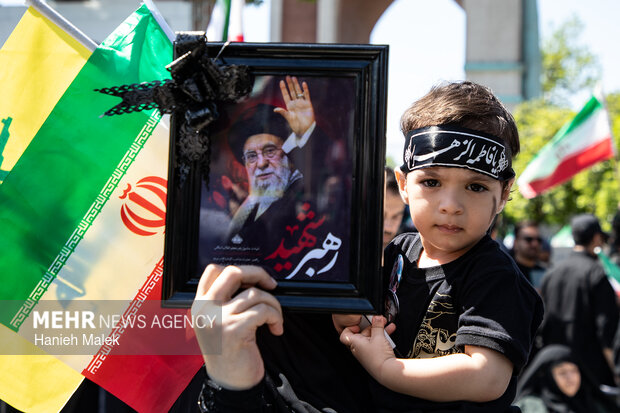 دسته‌روی اربعین رهبر شهید انقلاب در گرگان