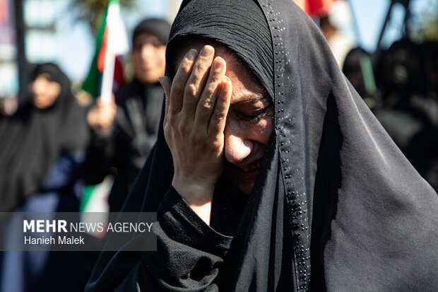 دسته‌روی اربعین رهبر شهید انقلاب در گرگان