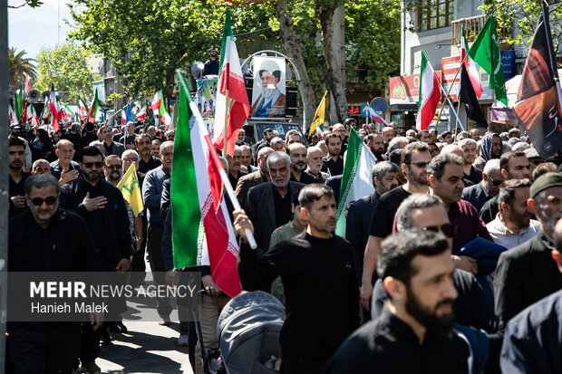 دسته‌روی اربعین رهبر شهید انقلاب در گرگان