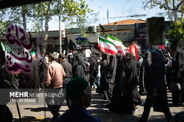 دسته‌روی اربعین رهبر شهید انقلاب در گرگان