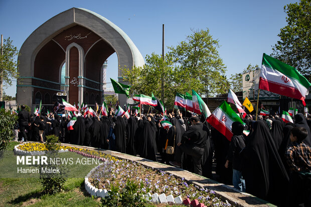 دسته‌روی اربعین رهبر شهید انقلاب در گرگان